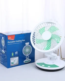 Zt 329 Rechargeable Table Fan With Led Light