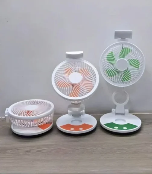 Zt 329 Rechargeable Table Fan With Led Light - Image 4